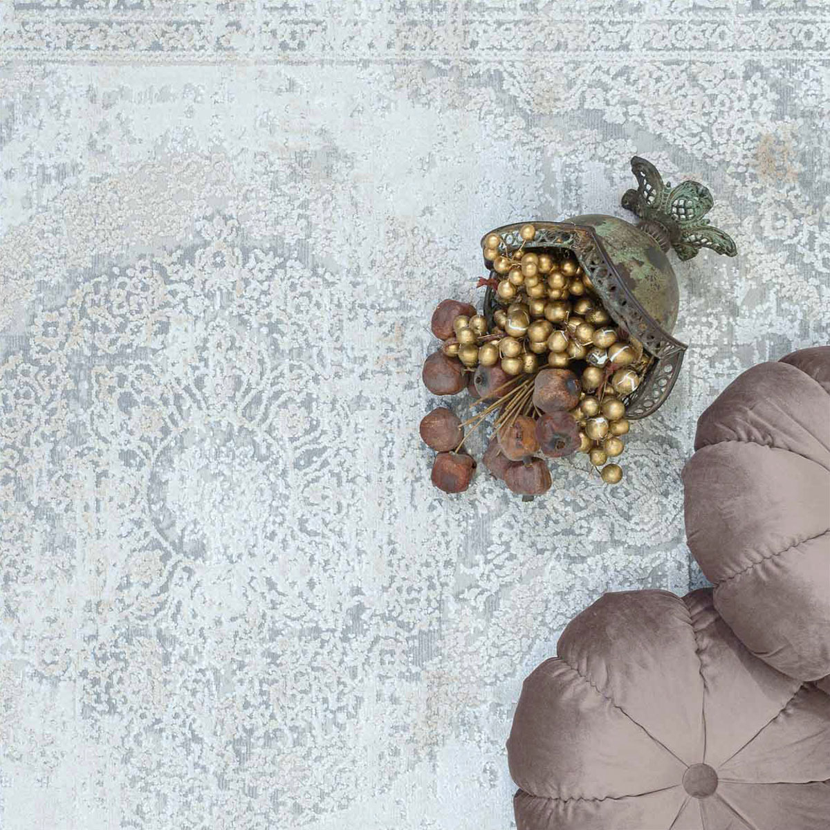 Χαλί (160X230) Ezzo Firenze E080Ah9 Cream Home Χαλιά Σαλονιού Spitishop