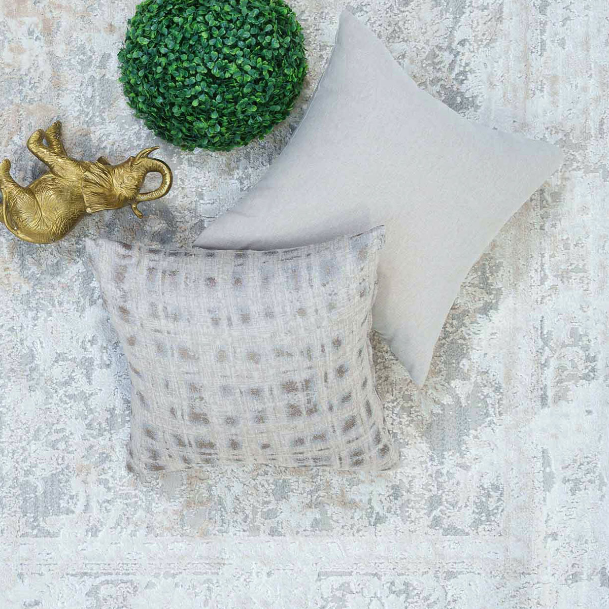 Χαλί (133X190) Ezzo Firenze 6299Ah9 Cream Home Χαλιά Σαλονιού Spitishop
