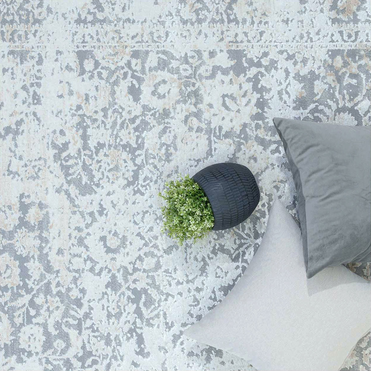 Χαλιά Κρεβατοκάμαρας (Σετ 3Τμχ) Ezzo Firenze E082Ah9 Cream Home Σετ Spitishop