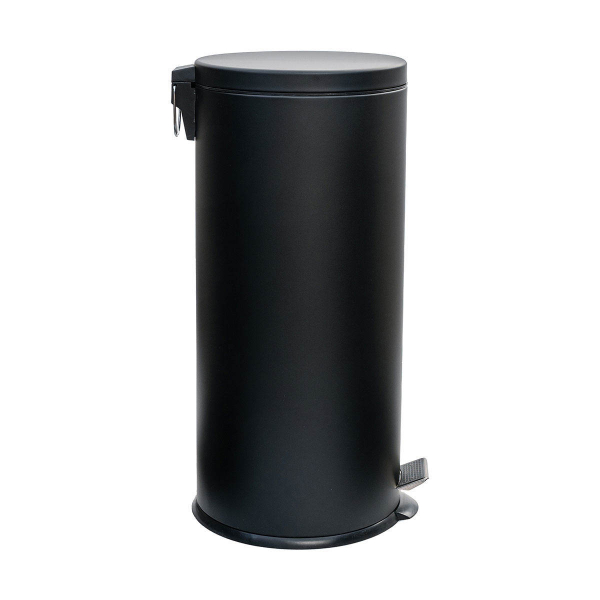 Κάδος Απορριμμάτων (24x29x63) Estia 30lt Classic Black Matte 01-9120