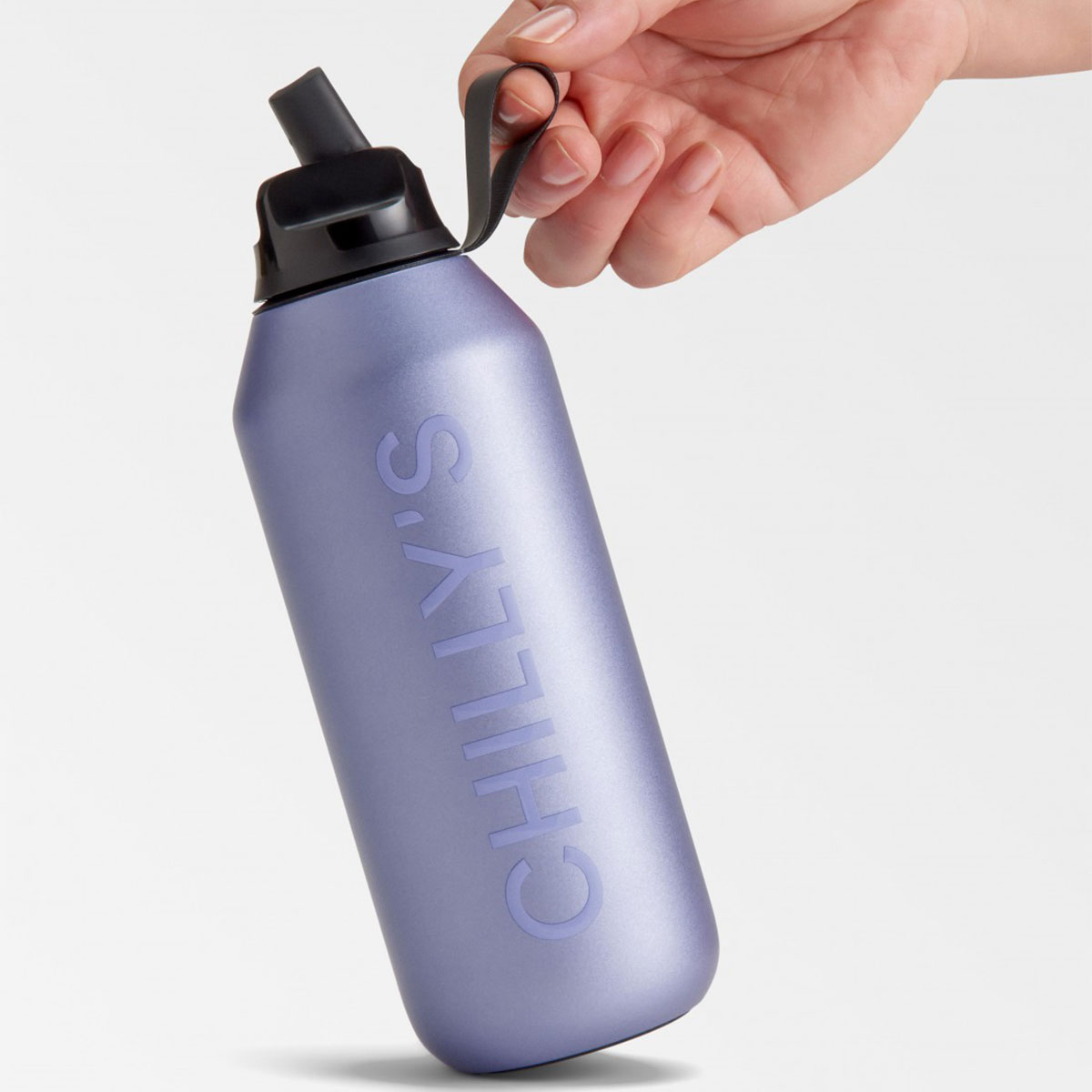 Μπουκάλι Θερμός 500ml Chilly's Series 2 Flip Metallic Lavender φωτογραφία