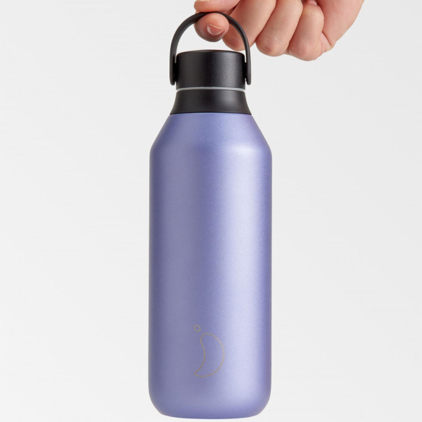 Μπουκάλι Θερμός 500ml Chilly's Series 2 Bottle Metallic Lavender