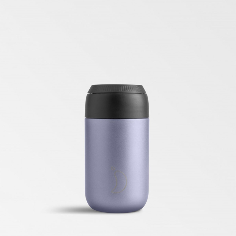 Ποτήρι Θερμός 340ml Chilly's Series 2 Cup Metallic Lavender