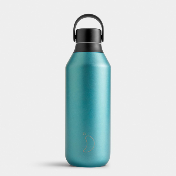 Μπουκάλι Θερμός 500ml Chilly's Series 2 Bottle Metallic Atlantis