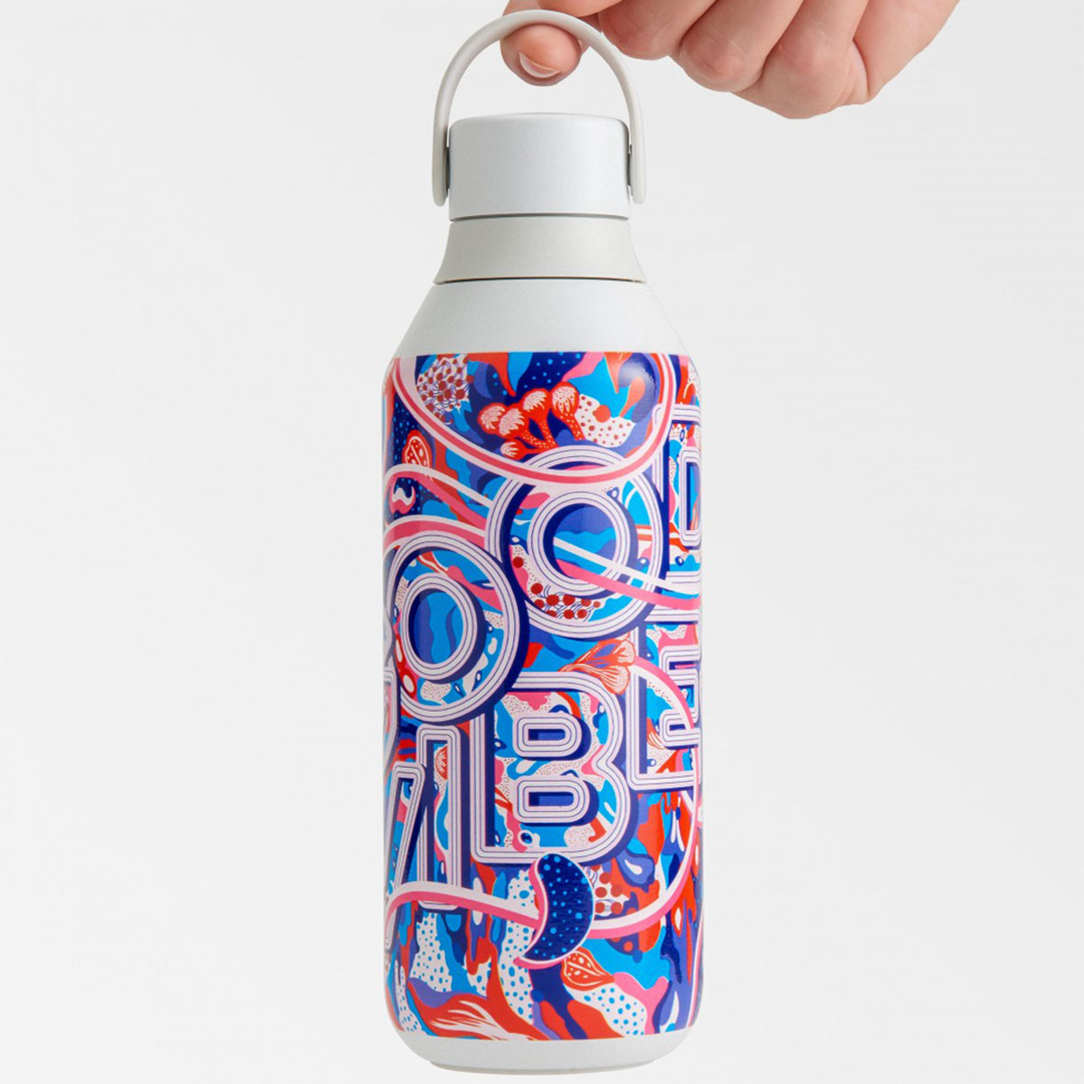 Μπουκάλι Θερμός 500ml Chilly's Series 2 Bottle Urban Good Vibes φωτογραφία