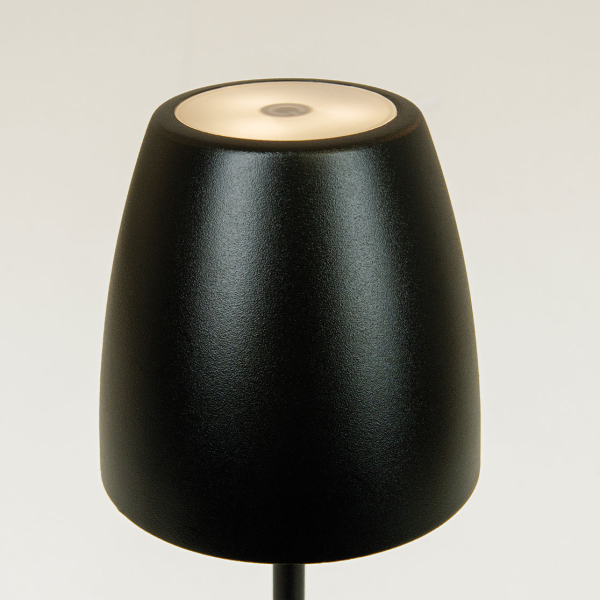 Επιτραπέζιο Φωτιστικό Επαναφορτιζόμενο LED Zambelis E194 Black