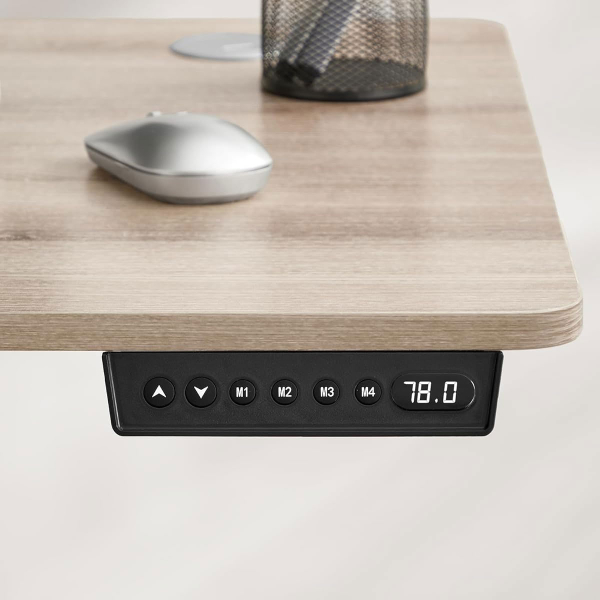 Ηλεκτρικό Γραφείο (140x60x72/120) Με Ρυθμιζόμενο Ύψος Songmics LSD016LZ01