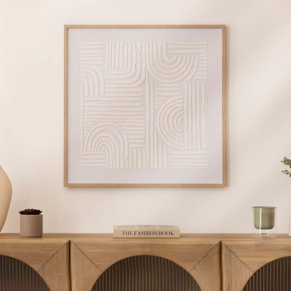 Spitishop Πίνακας Με Κορνίζα (60x60) A-S Kaya 205683