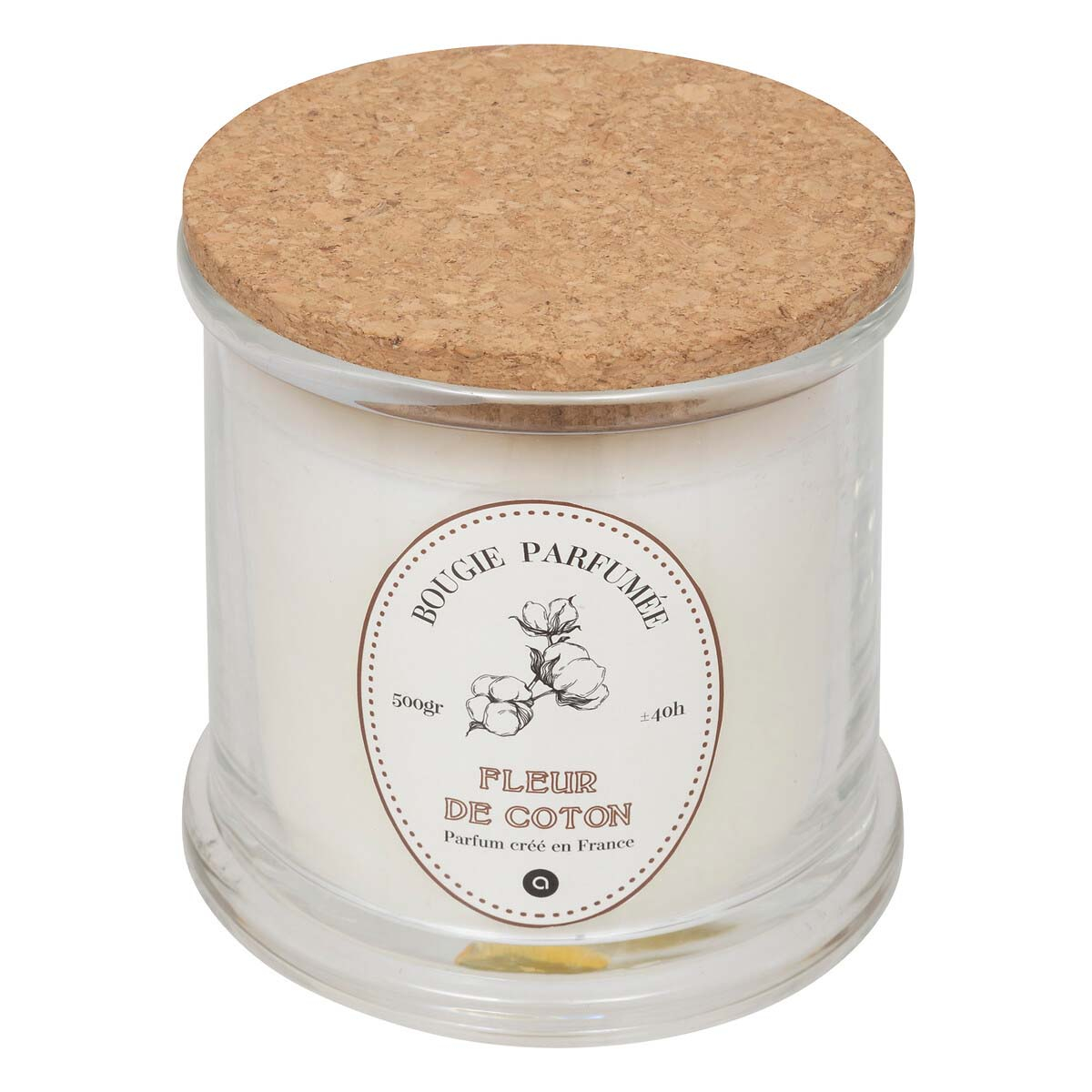 Κερί Αρωματικό 500Gr (Φ11 3X12 5) A-S Hapo Coton 204703B Home Διακόσμηση Αρωματικά Χώρου - Diffuser Spitishop