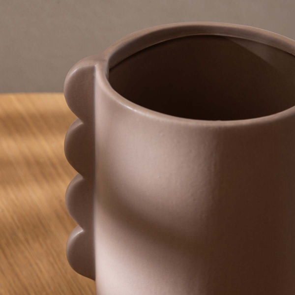 Διακοσμητικό Βάζο (16.5x13x25.5) A-S Wavy Bliss 204248 Beige