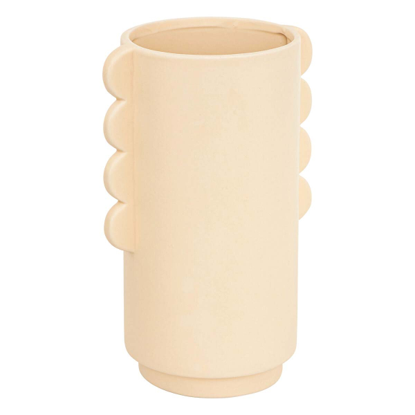 Διακοσμητικό Βάζο (16.5x13x25.5) A-S Wavy Bliss 204248 Ecru