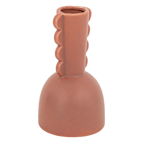 Διακοσμητικό Βάζο (Φ8.5x15.2) A-S Wavy Bliss 204249 Rose