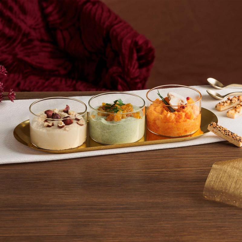 Ορντεβιέρα Σερβιρίσματος 3 Θέσεων (30x12x5) S-D Automne 196503