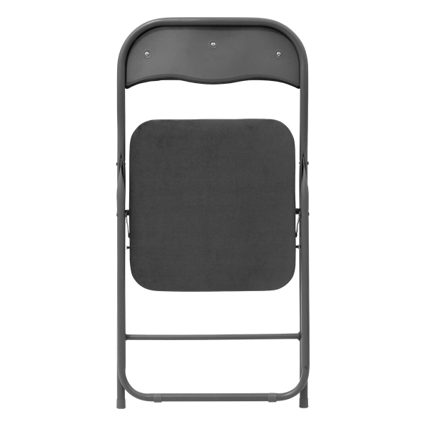 Πτυσσόμενη Καρέκλα Κουζίνας (44x45x79) F-V Velours Gris 164715B