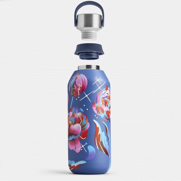 Μπουκάλι Θερμός 500ml Chilly's Series 2 Bottle Urban Galaxy Bloom