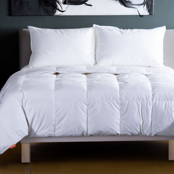 Πάπλωμα Πουπουλένιο Μονό (160x220) Nef-Nef Homeware White Duck Down 60/40