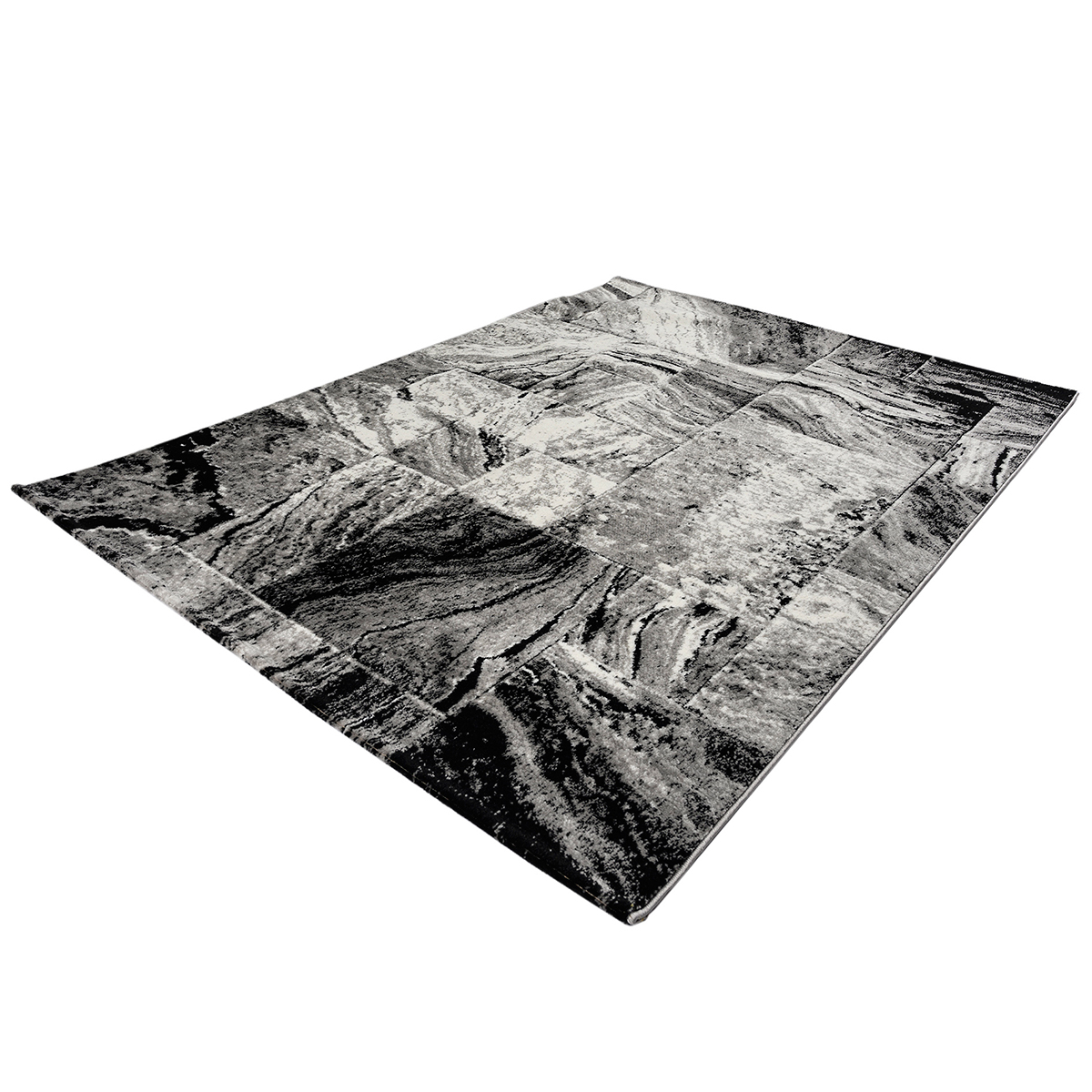 Χαλιά Κρεβατοκάμαρας (Σετ 3Τμχ) Polcarpet Estia 9623 Grey Home Σετ Spitishop