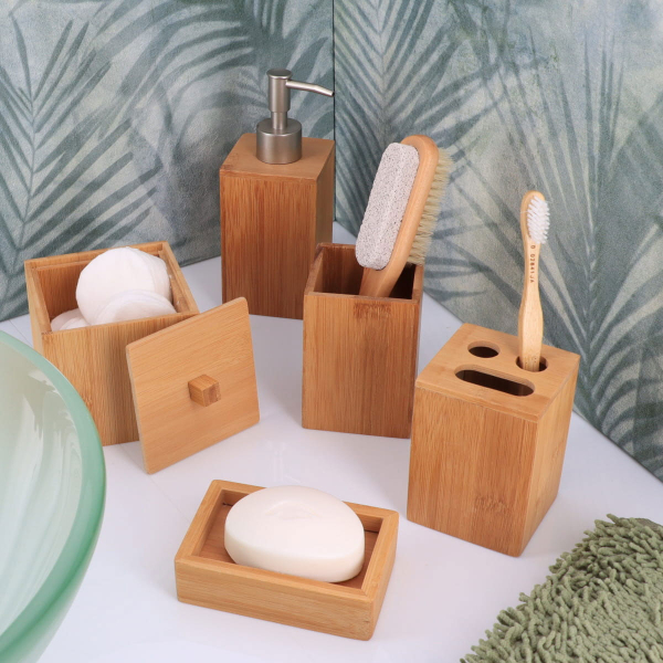 Βαμβακοθήκη (10x10x10) T-D Bamboo 6764195