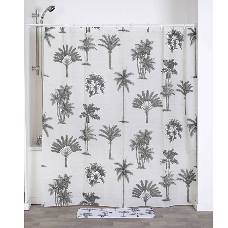 Κουρτίνα Μπάνιου Πλαστική (180x180) Με Κρίκους T-D Arizona Dream 1100744