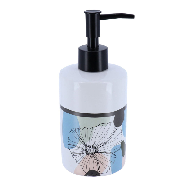 Dispenser Μπάνιου 320ml (Φ7.5x17.5) T-D Flowers 6277747