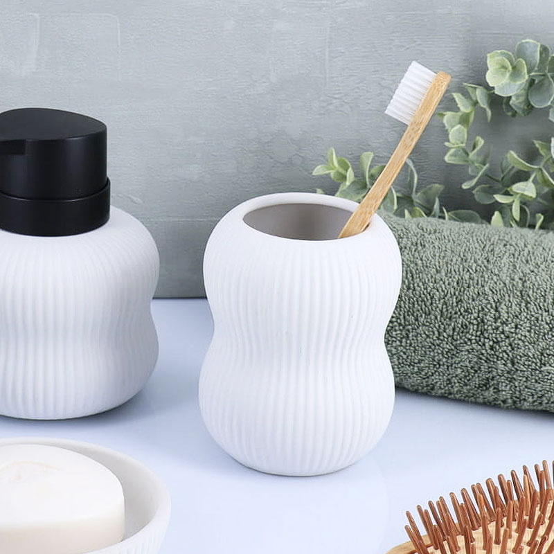 Ποτηροθήκη Μπάνιου (Φ8.5x11) T-D Round White 61167100