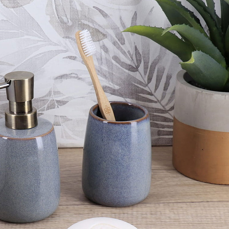 Ποτηροθήκη Μπάνιου (Φ7.5x10) T-D Blue 61170110