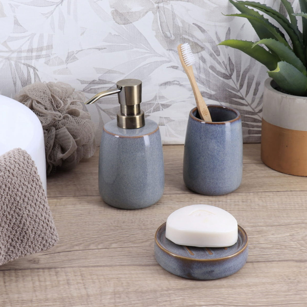 Ποτηροθήκη Μπάνιου (Φ7.5x10) T-D Blue 61170110