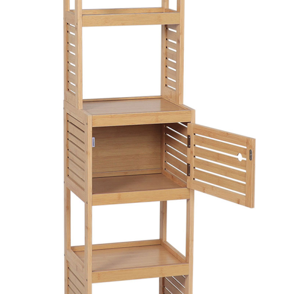 Στήλη Μπάνιου 5 Θέσεων Με Ντουλάπι (38x30x170) T-D Trinidad 9901764