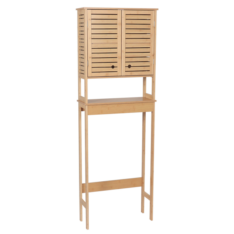 Ντουλάπι Μπάνιου Επιδαπέδιο Με Ράφι (59.5x22.5x172.5) T-D Trinidad 9904764