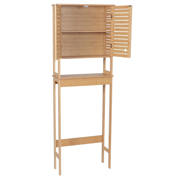 Ντουλάπι Μπάνιου Επιδαπέδιο Με Ράφι (59.5x22.5x172.5) T-D Trinidad 9904764