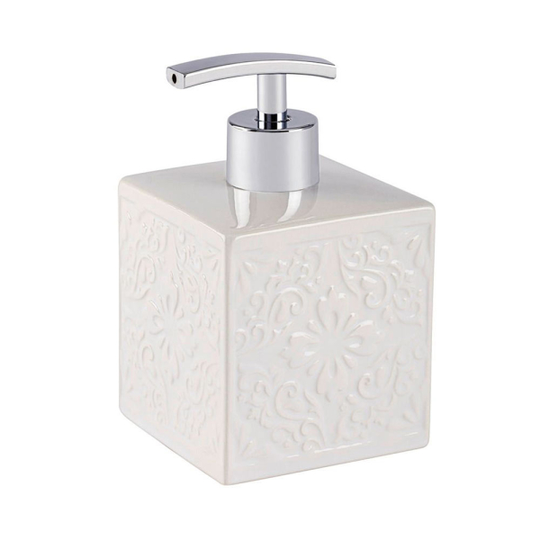 Dispenser Μπάνιου 500ml (8.5x8.5x13) Wenko Cordoba White 22650100