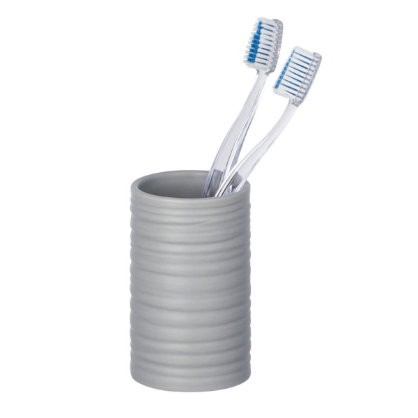 Ποτηροθήκη Μπάνιου (Φ6.5x10.5) Wenko Mila Grey 23245100