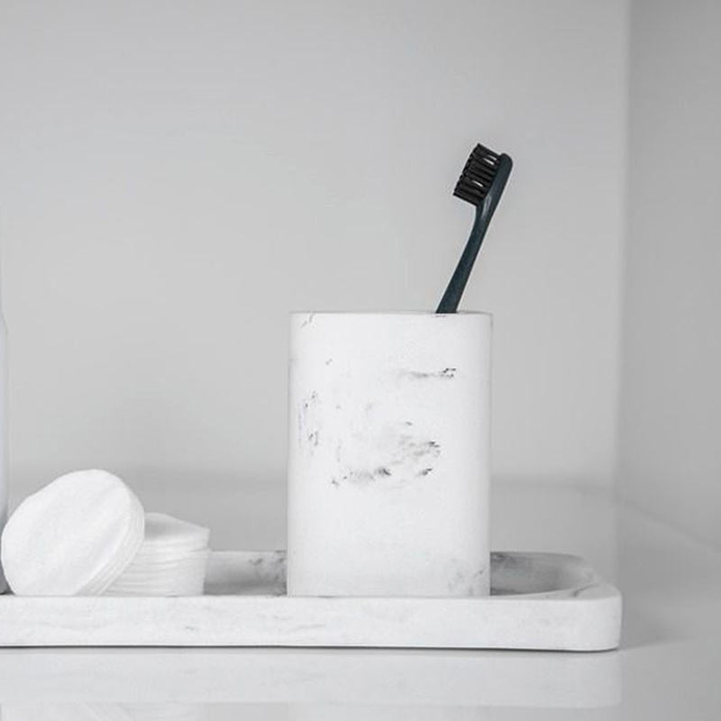 Ποτηροθήκη Μπάνιου (7.7x7.6x11) Wenko Desio 24762100