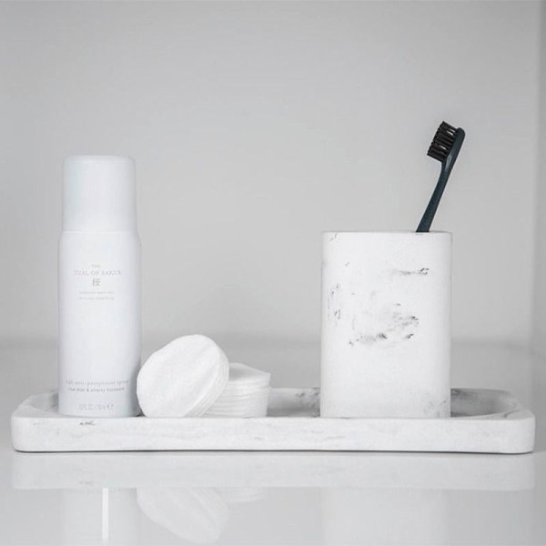 Ποτηροθήκη Μπάνιου (7.7x7.6x11) Wenko Desio 24762100