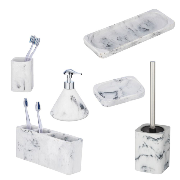 Dispenser Μπάνιου 300ml (Φ13x16) Wenko Desio 24763100