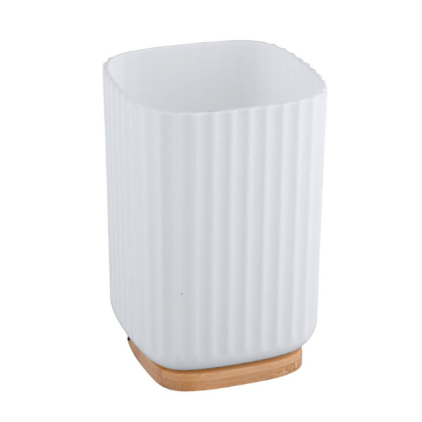 Ποτηροθήκη Μπάνιου (Φ8.5x11) Wenko Rotello White 25293100