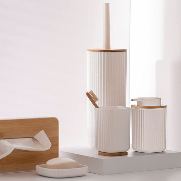 Ποτηροθήκη Μπάνιου (Φ8.5x11) Wenko Rotello White 25293100