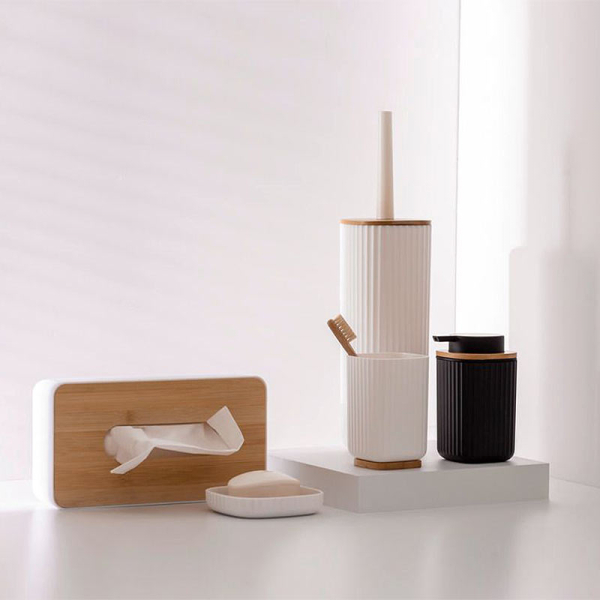 Ποτηροθήκη Μπάνιου (Φ8.5x11) Wenko Rotello White 25293100