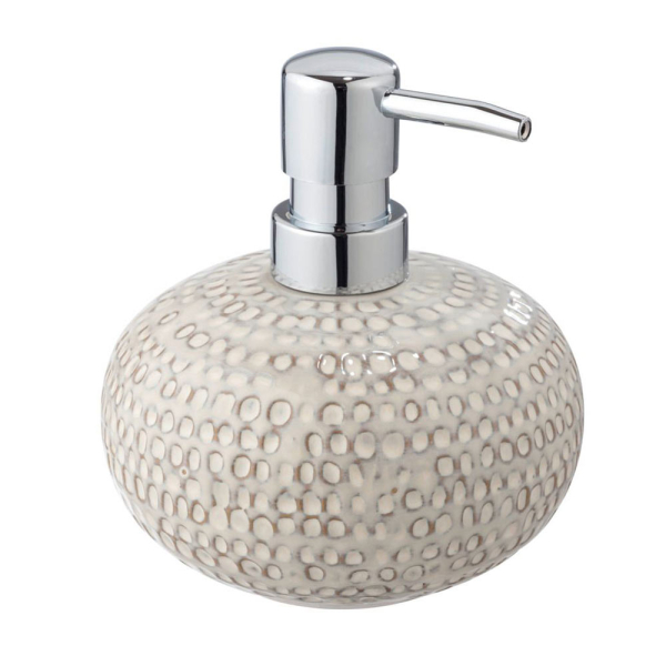 Dispenser Μπάνιου 470ml (Φ11x13) Wenko Pergole Cream 25727100