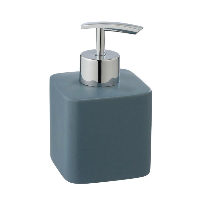 Dispenser Μπάνιου 290ml (7.5x7.5x13) Wenko Hexa Blue Matt 25699100