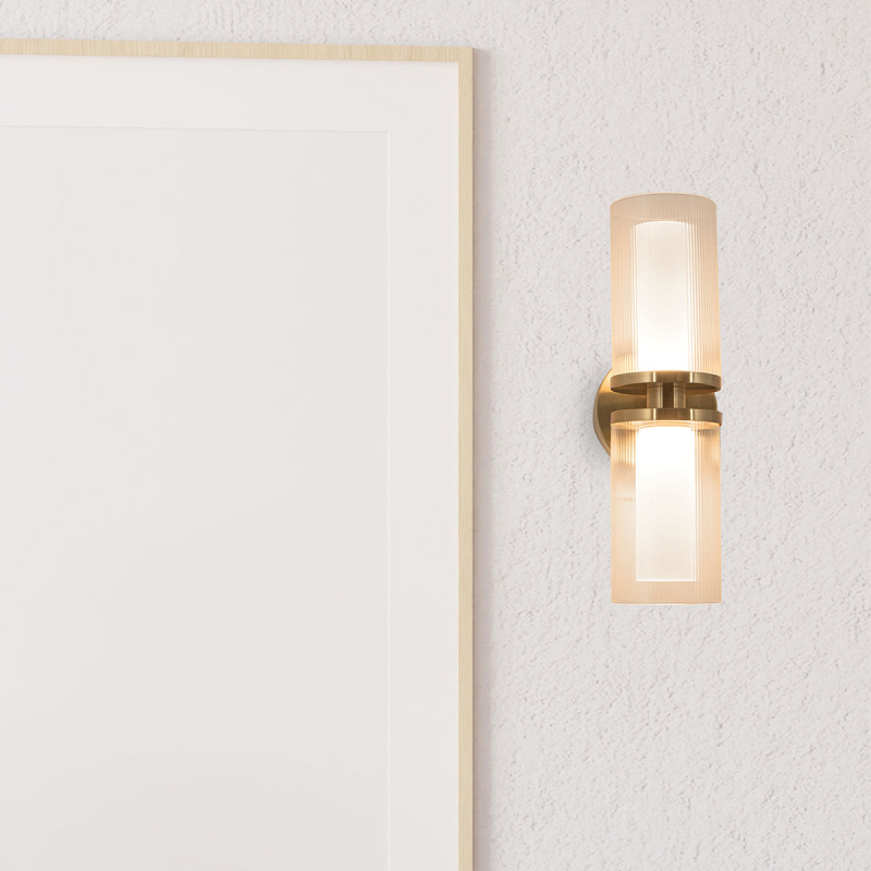 Απλίκα Τοίχου LED Dimmable Zambelis 23016 Gold Matt