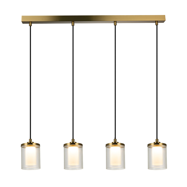 Φωτιστικό Οροφής LED Dimmable Zambelis 23020 Gold Matt