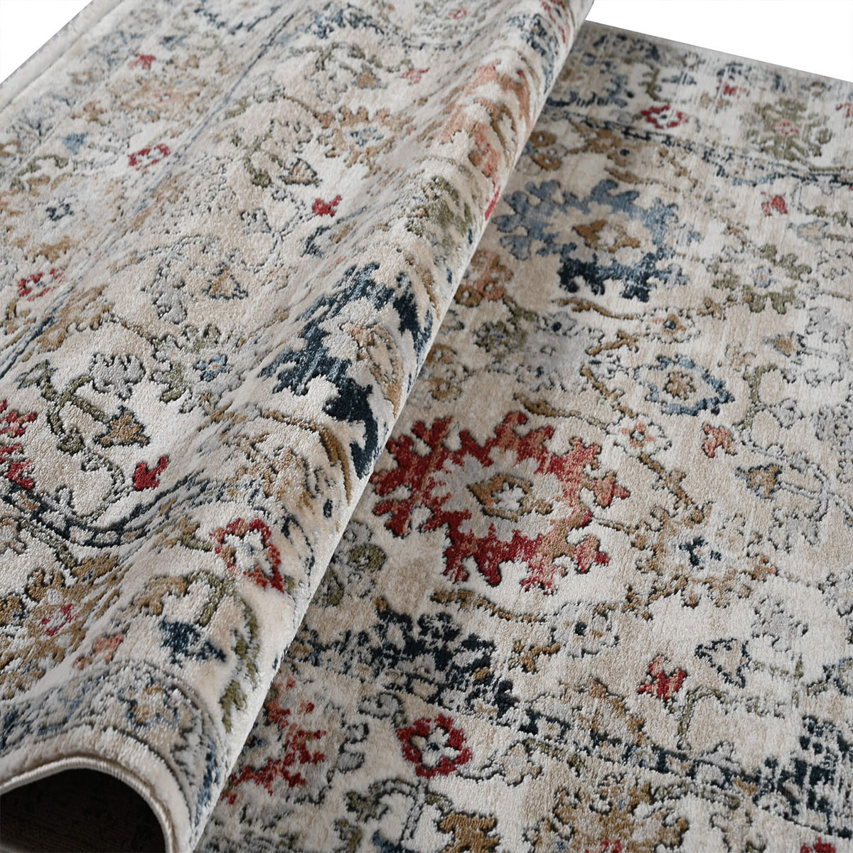 Χαλί (160X230) Polcarpet Allegra Valencia 885 Cream Home Χαλιά Σαλονιού Spitishop