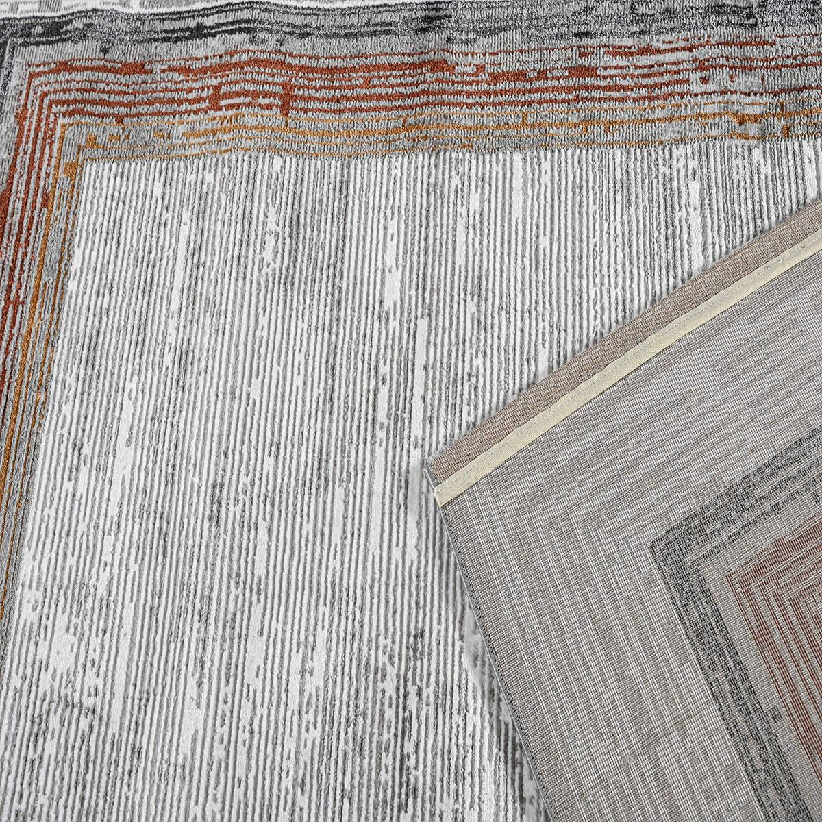 Χαλί (160X230) Polcarpet Venice Merry 486 Multi Grey Home Χαλιά Σαλονιού Spitishop
