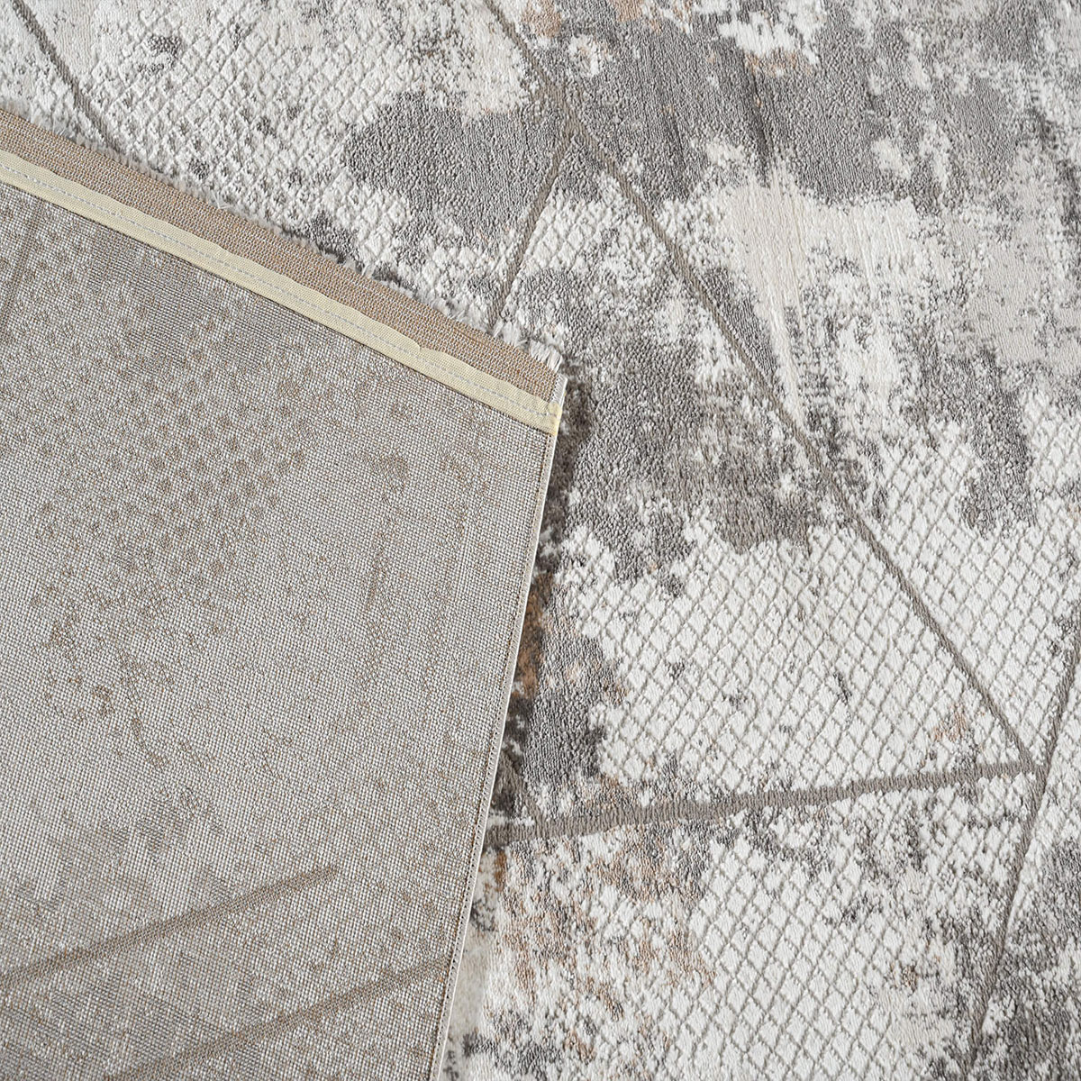 Χαλί (160X230) Polcarpet Venice Merry 497 Vison Gold Home Χαλιά Σαλονιού Spitishop