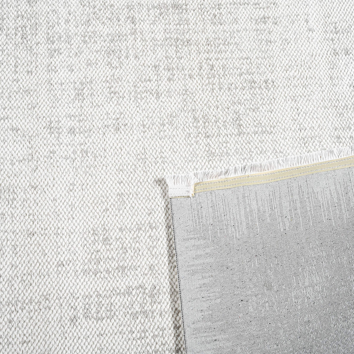 Χαλί (200X290) Polcarpet Platinum 8088 White Grey Home Χαλιά Σαλονιού Spitishop