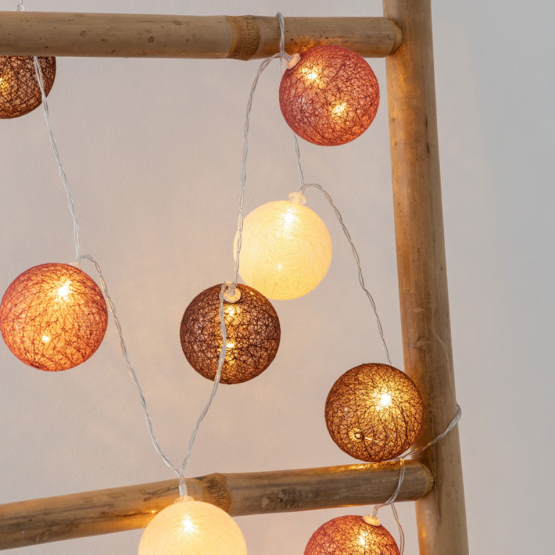 Διακοσμητική Γιρλάντα Ρεύματος Με 20 LED Φωτάκια A-S LED Dune 147931G1