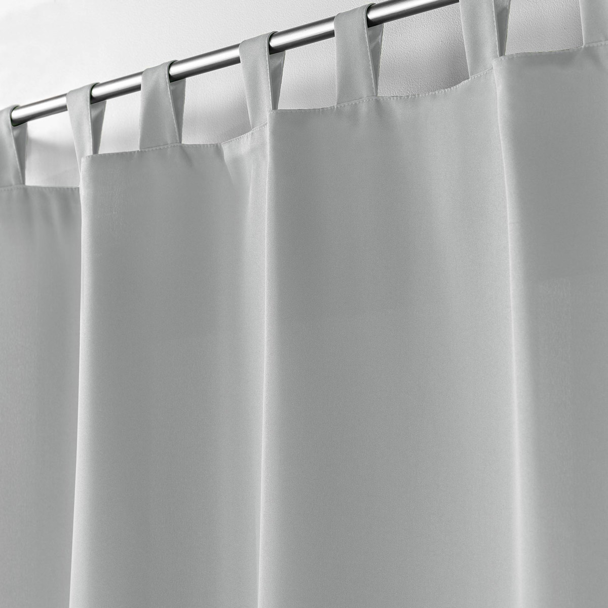Κουρτίνα (140X260) με Τιράντες L-C Essentiel Grey 1600516 Home Κουρτίνες Σαλονιού Spitishop