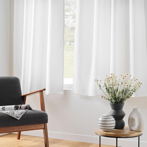 Θερμομονωτική Κουρτίνα Παραθύρου (135x180) Με Τρουκς L-C Micropolar White 1612383