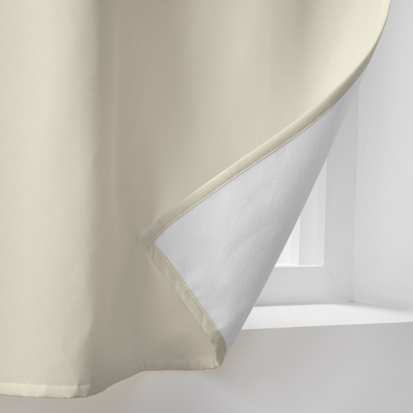 Θερμομονωτική Κουρτίνα Παραθύρου (135x180) Με Τρουκς L-C Micropolar Linen 1612385